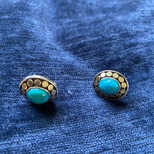 John Hardy turquoise earrings